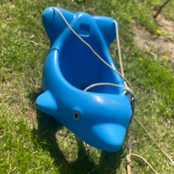 Vintage step 2 dolphin baby swing - Picture 1 of 1